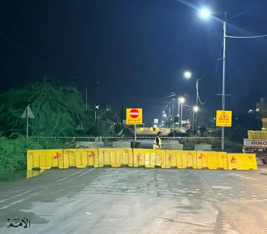 طريق بديل قرب جسر الرامة تمهيدا لهدمه وإعادة إنشائه
