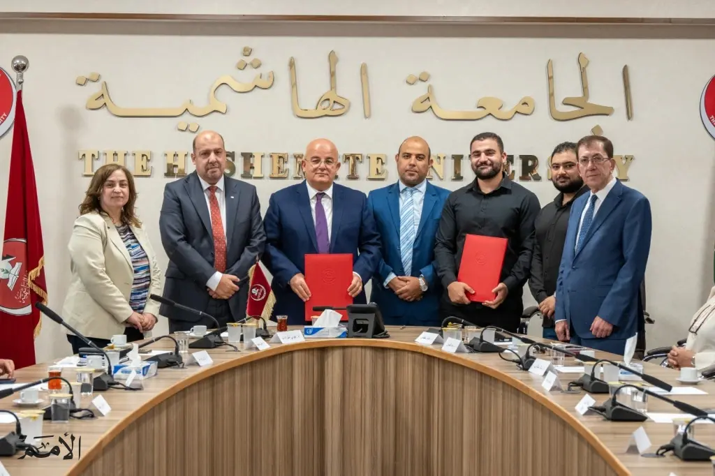 الجامعة الهاشمية تطلق الدورة الأولى من برنامج احتضان المشاريع الريادية الطلابية بتوقيع اتفاقيات مشاريع ابتكارية
