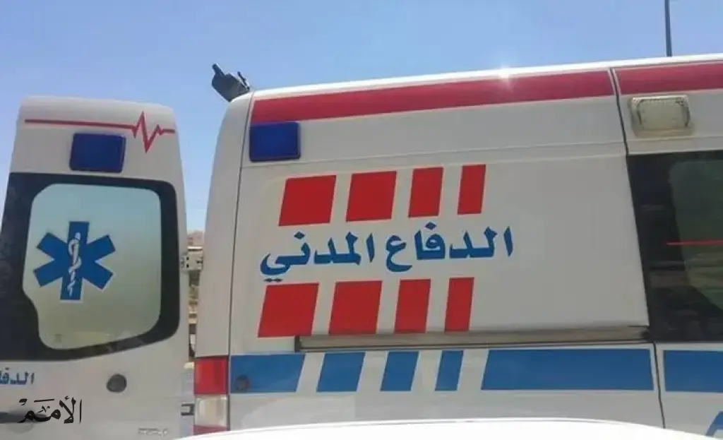 7 إصابات بحادث تدهور وتصادم شاحنة على طريق الحزام الدائري في عمّان