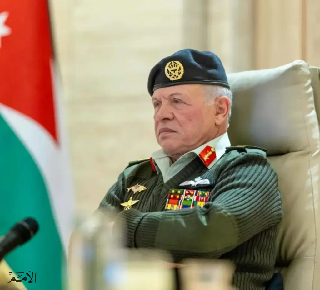 الملك يتلقى اتصالا هاتفيا من الرئيس اللبناني