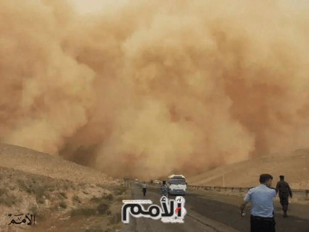 الأمن يحذر من الأحوال الخماسينية وحالة عدم الاستقرار الجوي