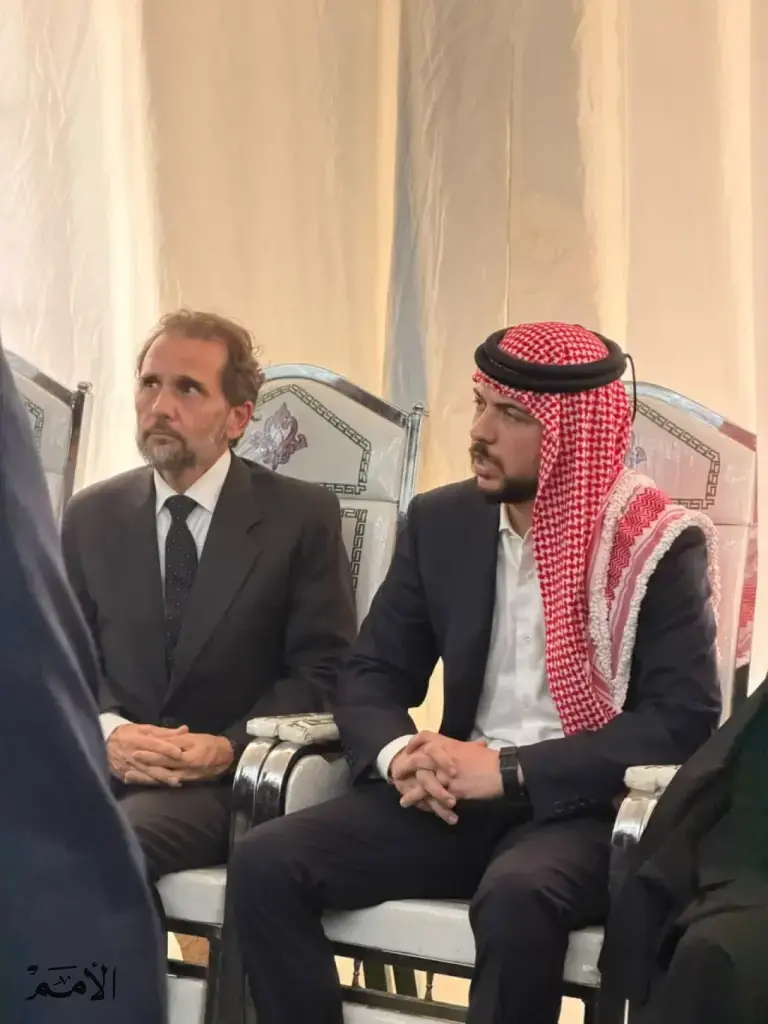 ولي العهد يعزي بشهداء كنيسة حمود في الكرك